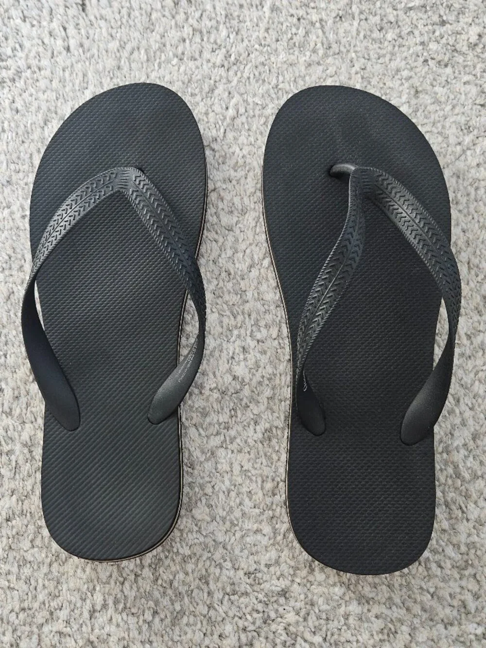 Goodfellow & Co Men's Black Flip Flop Sandals Size L (11/12)
